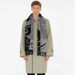 버버리 남/녀 빈티지 머플러 - Burberry Unisex Vintage Muffler …
