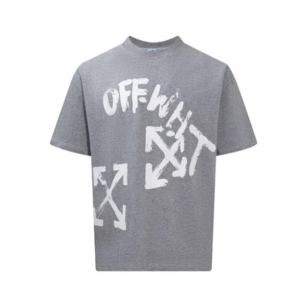 오프화이트 남성 라운드 반팔 티셔츠 - Off white Mens Round Tshirt … - 1