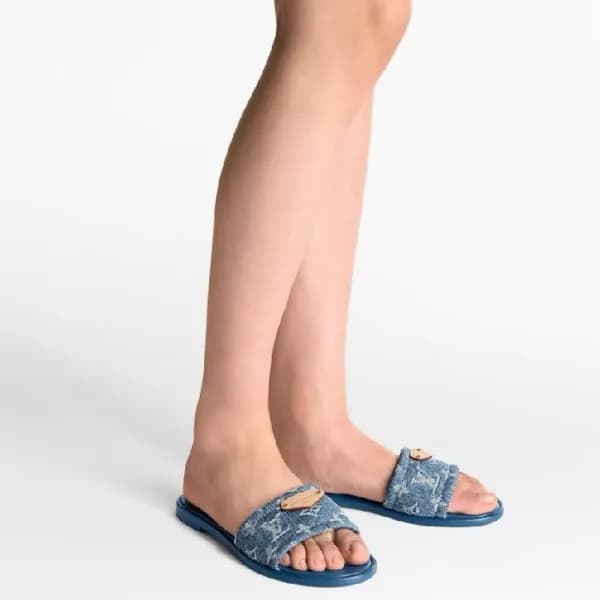 루이비통 여성 릴리 플랫 뮬 - Louis vuitton Womens Lily Flat M… - 1