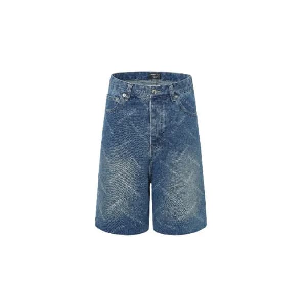 발렌시아가 남성 데님 쇼츠 - Balenciaga Mens Denim Shorts - ba… - 1