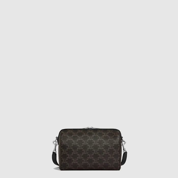 셀린느 남/녀 미니 보스턴 트리옹프 캔버스 - Celine Unisex Mini Bosto… - 1