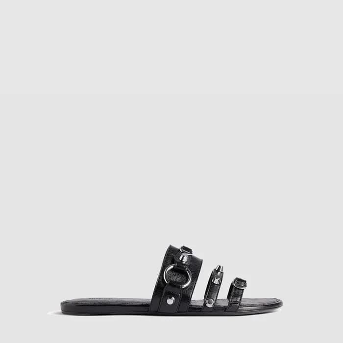 발렌시아가 여성 시티 플랫 뮬 - Balenciaga Womens City Flat Mul… - 1
