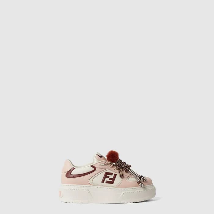펜디 여성 매치 로우탑 플랫폼 참 슈즈 - Fendi Match Low-Top Platfo… - 1