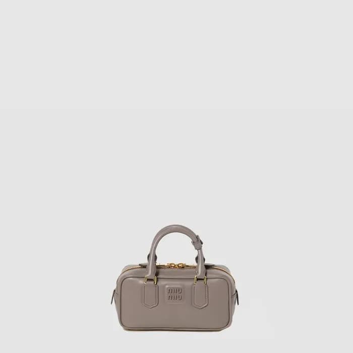 미우미우 여성 아르카디 볼링백 - Miumiu Womens Arcadie Bag - mib… - 1