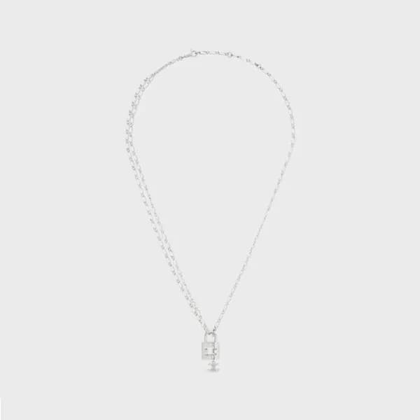셀린느 여성 트리옹프 락 네크리스 - Celine Womens Triomphe Neckla… - 1