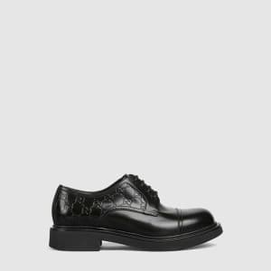 구찌 남성 GG 디테일 레이스업 슈즈 - Gucci Mens GG Detail Lace-U…