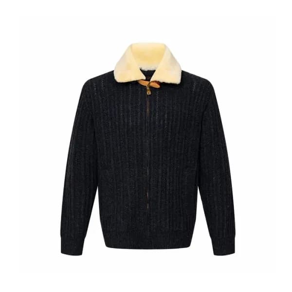 루이비통 남성 니트 자켓 - Louis vuitton Mens Knit Jacket - l… - 1
