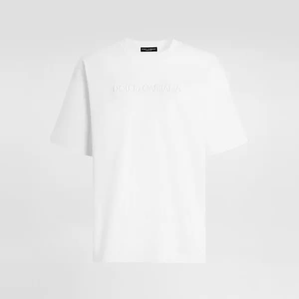 돌체앤가바나 남성 라운드 반팔 티셔츠 - Dolce&Gabbana Mens Round Ts… - 1