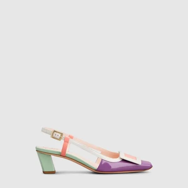 로저비비에 여성 벨 비비에 슬링백 펌프스 - Roger Vivier Womens Belle… - 1