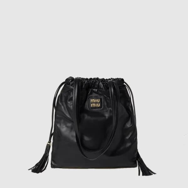 미우미우 여성 쥬아 나파 가죽 백 - Miumiu Womens Joie Nappa Leat… - 1