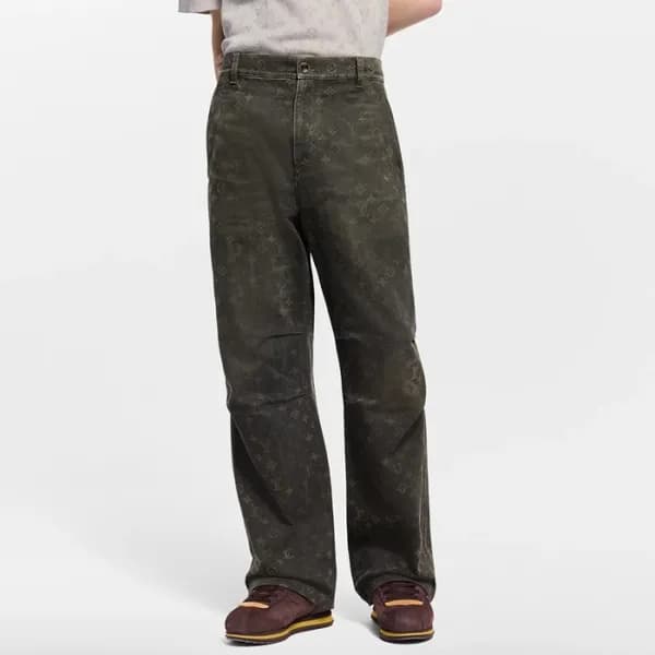 루이비통 남성 모노그램 청바지 - Louis vuitton Mens Monogram Jea… - 1