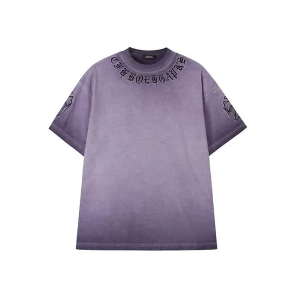 크롬하츠 남성 라운드 반팔티 - Chrom Hearts Mens Round Tshirt -… - 1
