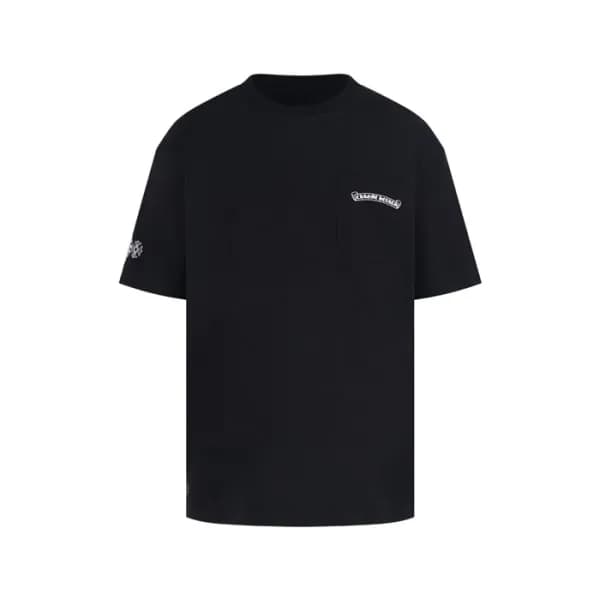크롬하츠 남성 라운드 반팔티 - Chrom Hearts Mens Round Tshirt -… - 1