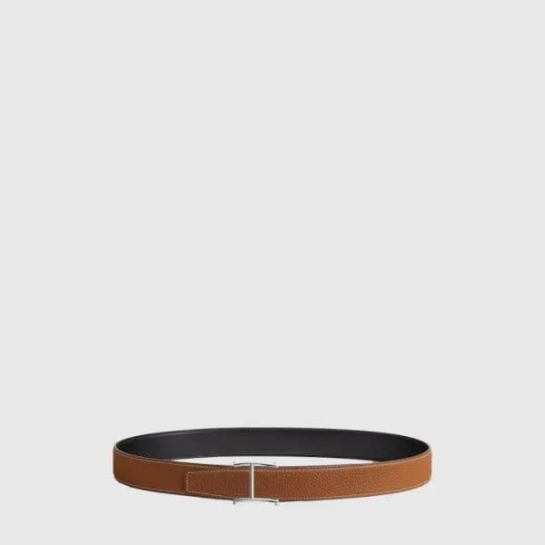 에르메스 남성 세리프 리버서블 벨트 - Hermes Mens Serif Reversible… - 1