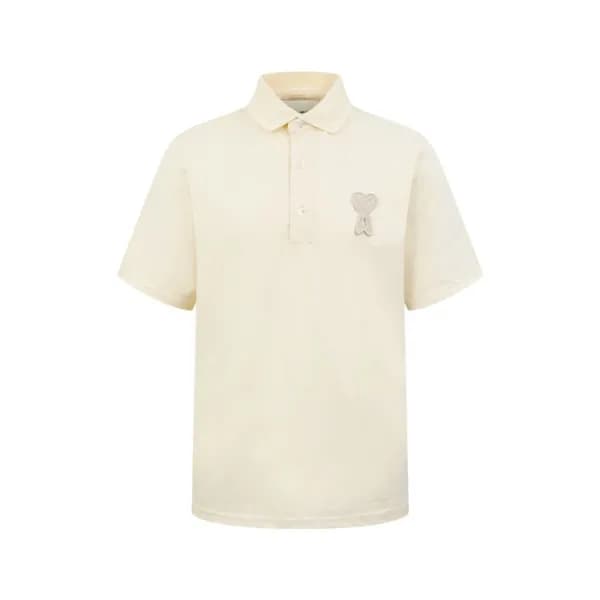 아미 남성 오버사이즈 티셔츠 - Ami Mens Oversized Tshirt - amc1… - 1