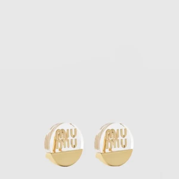 미우미우 여성 메탈 이어링 - Miumiu Womens Metal Earrings - ac… - 1