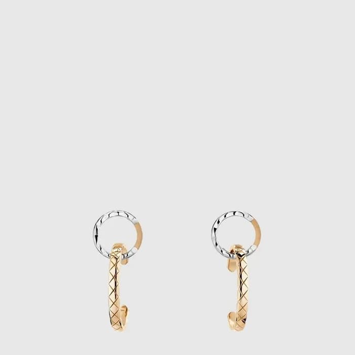 샤넬 여성 코코 크러쉬 후프 이어링 - Chanel Womens Coco Crush Hoo… - 1