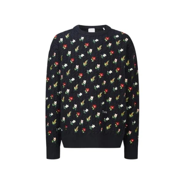 디올 남/녀 라운드 스웨터 - Dior Unisex Round Sweater - dic17808x - 1