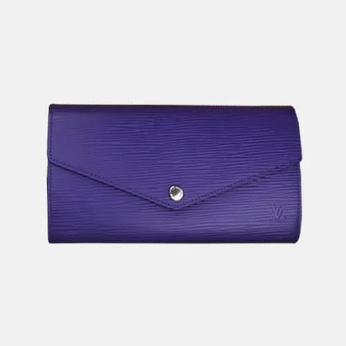 Louis Vuitton 2018 Ladies Flap Sarah Epi Wallet M6… - 1
