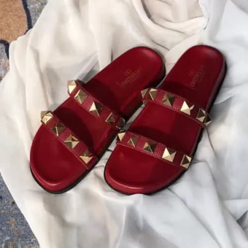 Valentino 2018 Rockstud Untitled Slipper - 발렌티노 락스… - 1