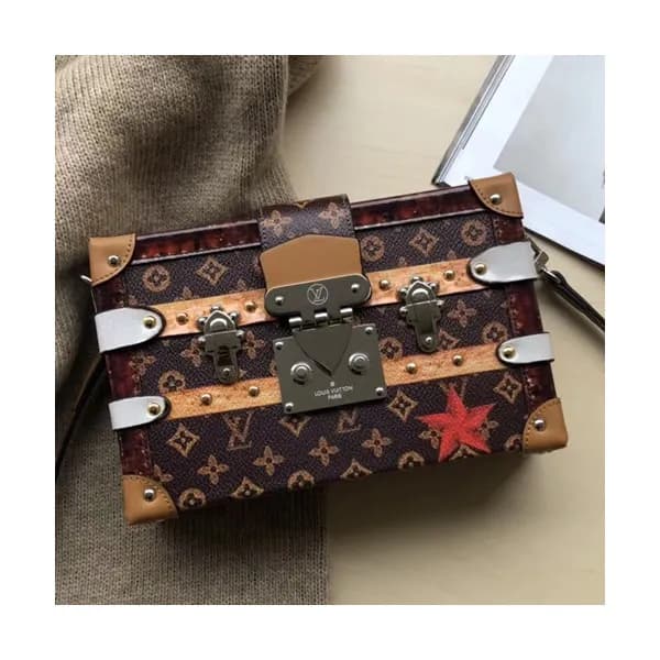 Louis Vuitton Monogram Petite Malle Shoulder Bag,1… - 1