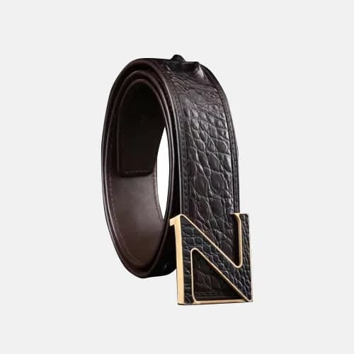 Ermenegildo Zegna 2019 Mens Business Leather Belt … - 1