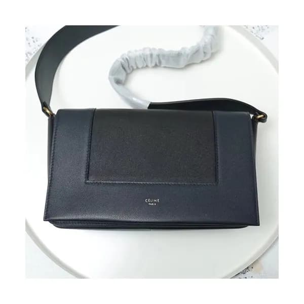 Celine Leather Frame Shoulder Bag,25CM - 셀린느 레더 프레… - 1
