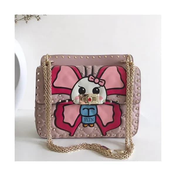 Valentino 2019 Leather Tote Shoudler Bag,24CM - 발렌… - 1