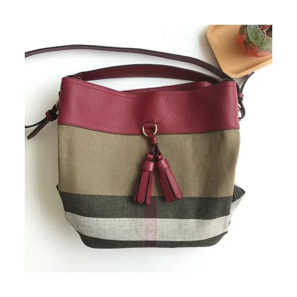 Burberry Ashby Tassel Hobo Bag,33CM - 버버리 애쉬비 태슬 호… - 1
