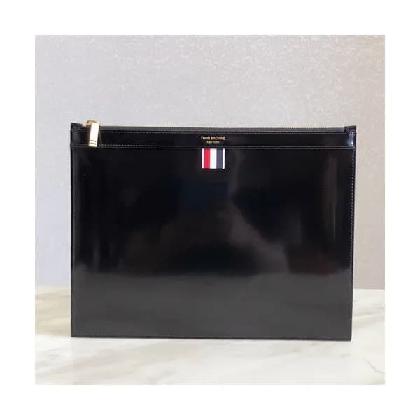 Thom Browne 2019 Leather Clutch Bag ,30/33cm - 톰브라… - 1