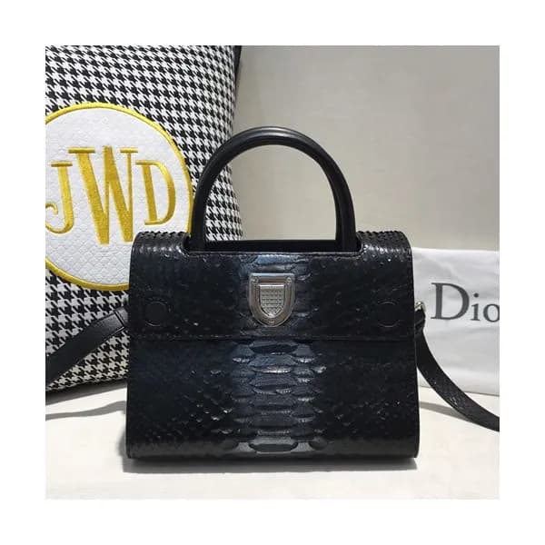 Dior 2019 Ever Leather Tote Shoulder Bag ,21CM - 디… - 1