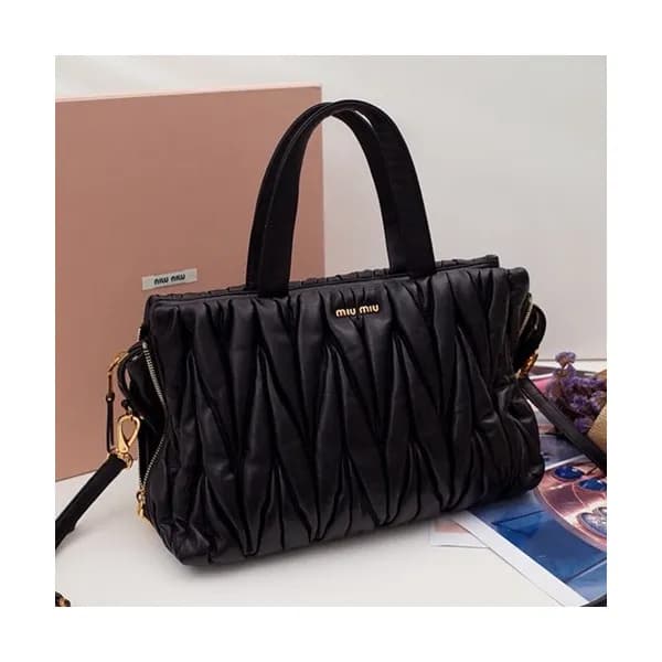 MiuMiu 2019 Tote Shoulder Bag,30.5cm - 미우미우 2019 토… - 1