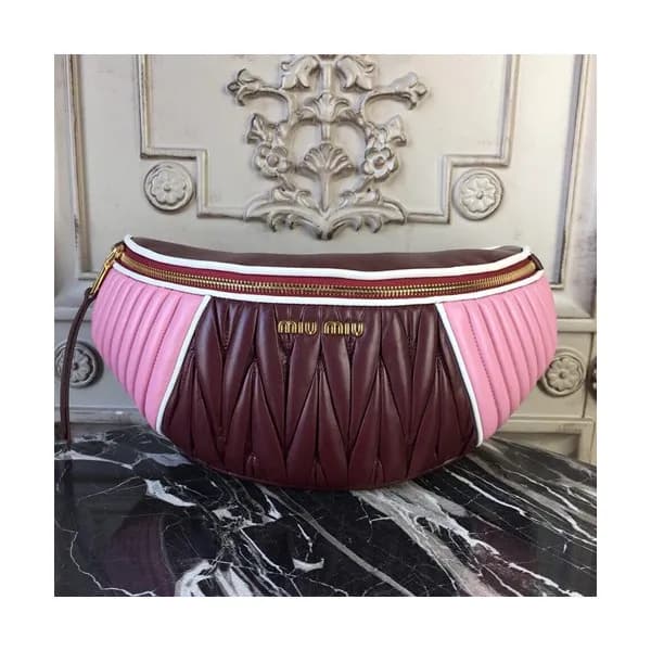 MiuMiu 2019 Matelasse Belt Bag ,30cm - 미우미우 2019 마… - 1
