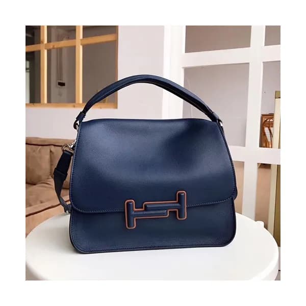 Tod's 2019 Double T Leather Tote Shoulder Bag,… - 1