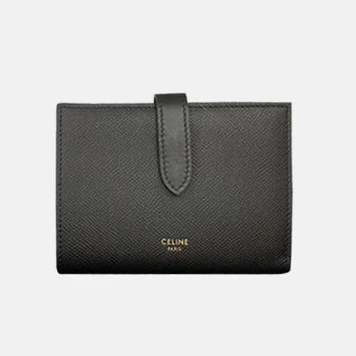 Celine 2019 Ladies Wallet,14cm - 셀린느 2019 여성용 레더 중… - 1