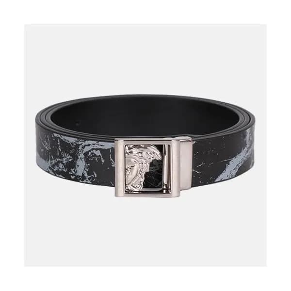 Versace 2019 Mens Leather Belt - 베르사체 2019 남성용 레더… - 1