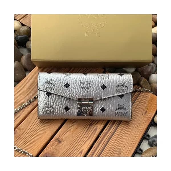MCM 2019 Visetos Wallet Chain Shoulder Cross Bag,1… - 1