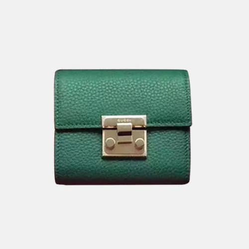 Gucci 2019 Padlock Leather Wallet,453155 - 구찌 패드락 … - 1