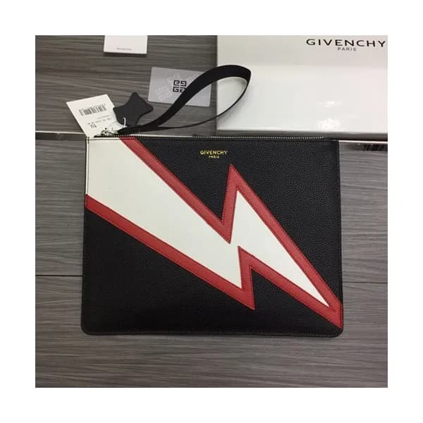 Givenchy 2019 Leather Clutch Bag,30cm - 지방시 2019 레… - 1