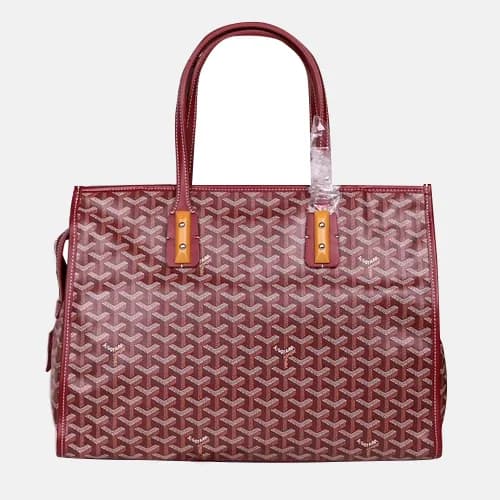 Goyard 2019 PVC & Leather Tote Shopper Bag - 고야드 2… - 1