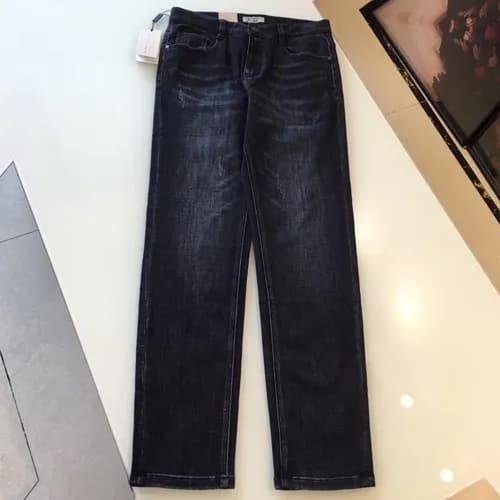 Burberry 2019 Mens Logo Slim Fit Denim Pants - 버버리… - 1