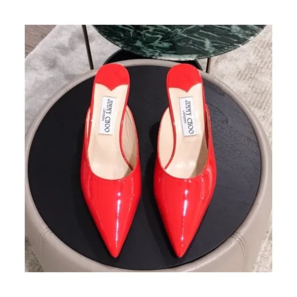 Jimmy-Choo 2019 Ladies Slipper Middle Heel - 지미츄 2… - 1