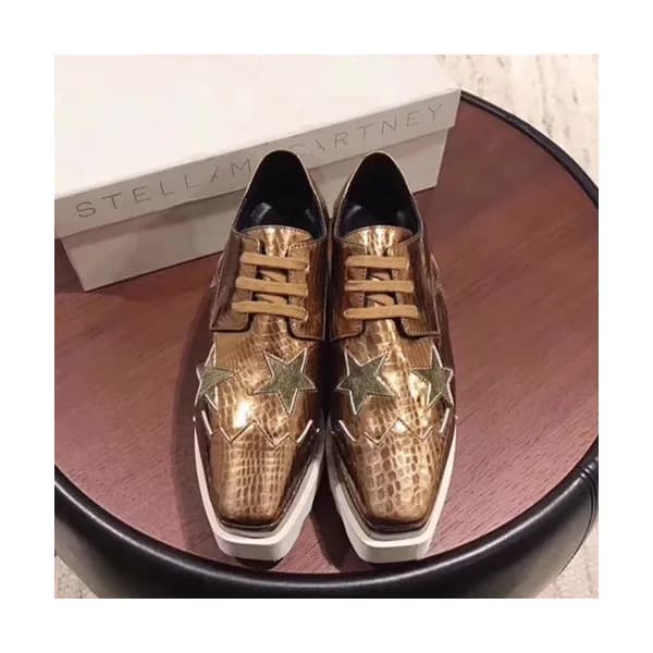Stella McCartney 2019 Ladies Leather Platfrom Shoe… - 1
