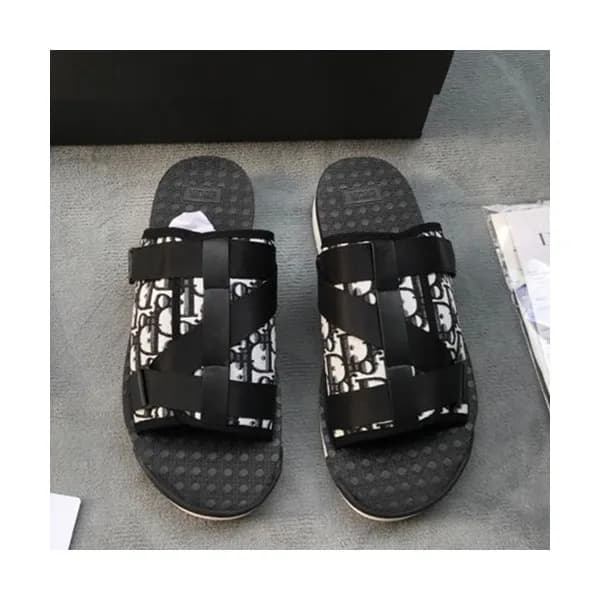 Dior 2019 Mens Canvas Slipper - 디올 2019 남성용 캔버스 슬리… - 1