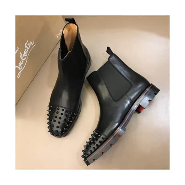 Christian Loubutin 2019 Mens Leather Boots - 크리스챤루… - 1