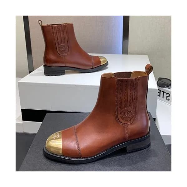 Chanel 2019 Ladies Leather Boots - 샤넬 2019 여성용 레더 … - 1