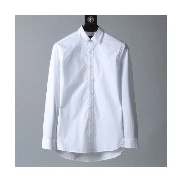 Burberry 2019 Mens Vintage Logo Slim Fit Cotton sh… - 1