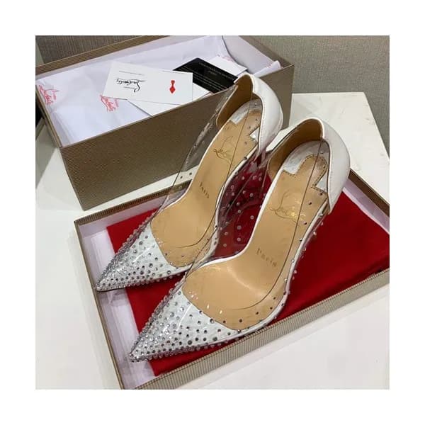Christian Loubutin 2019 Ladies PVC High Heel - 크리스… - 1
