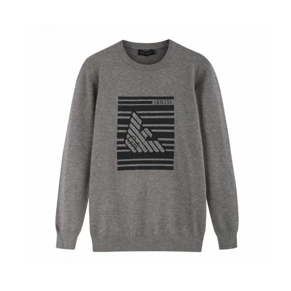 Armani 2019 Mens Crew -neck Wool Sweater - 알마니 201… - 1
