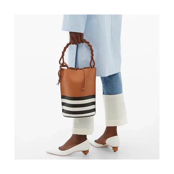 Loewe 2019 Gate Bucket Tote Shoulder Bag, 28CM - 로… - 1